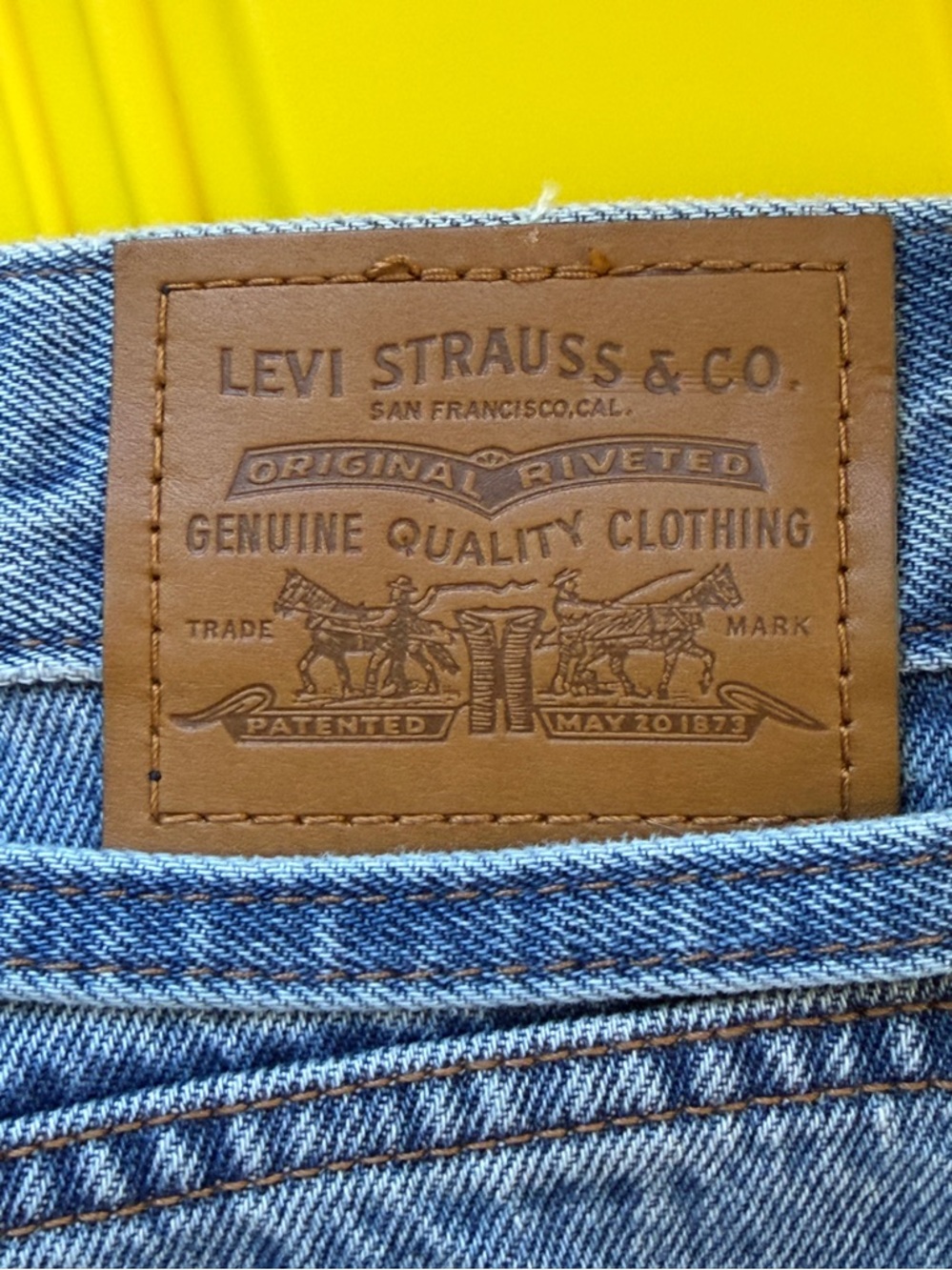 Levi's Women's XL Straight Wide Leg Jeans Size 29 - Picture 7 of 13